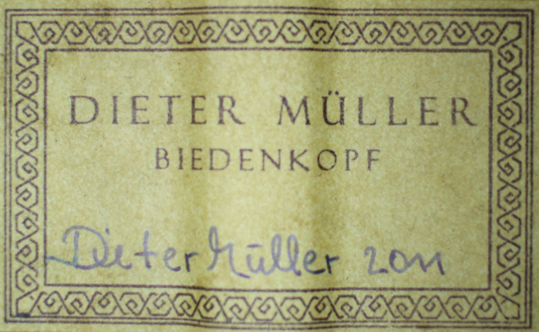 Dieter Müller - Doubletop 2011 63 cm