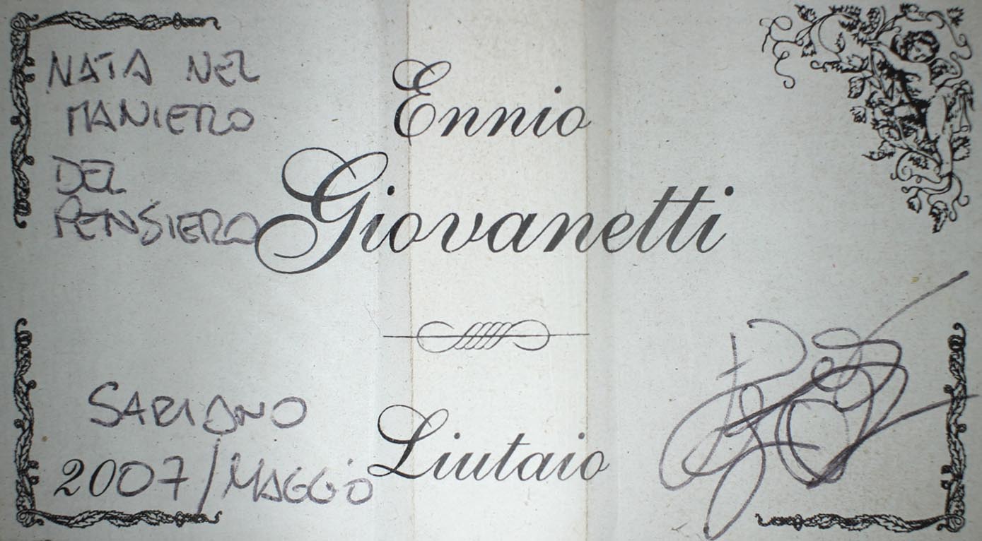 Ennio Giovanetti - 2007