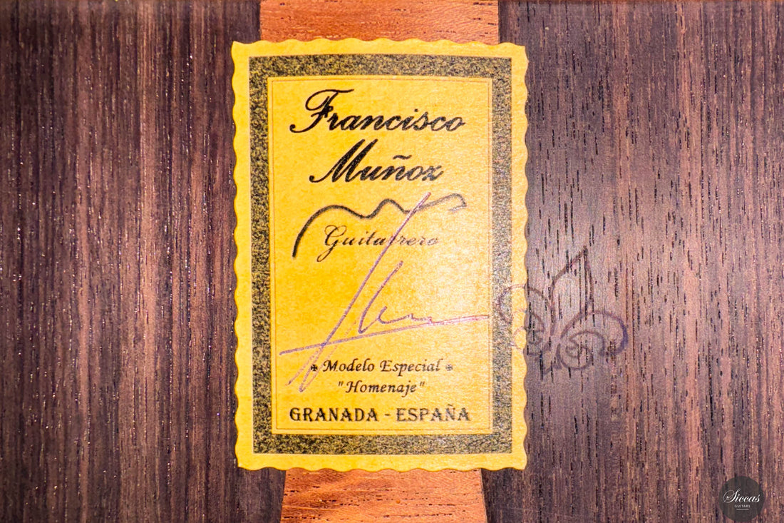 Francisco Munoz – 2024 Modelo Especial Homenaje 64 cm