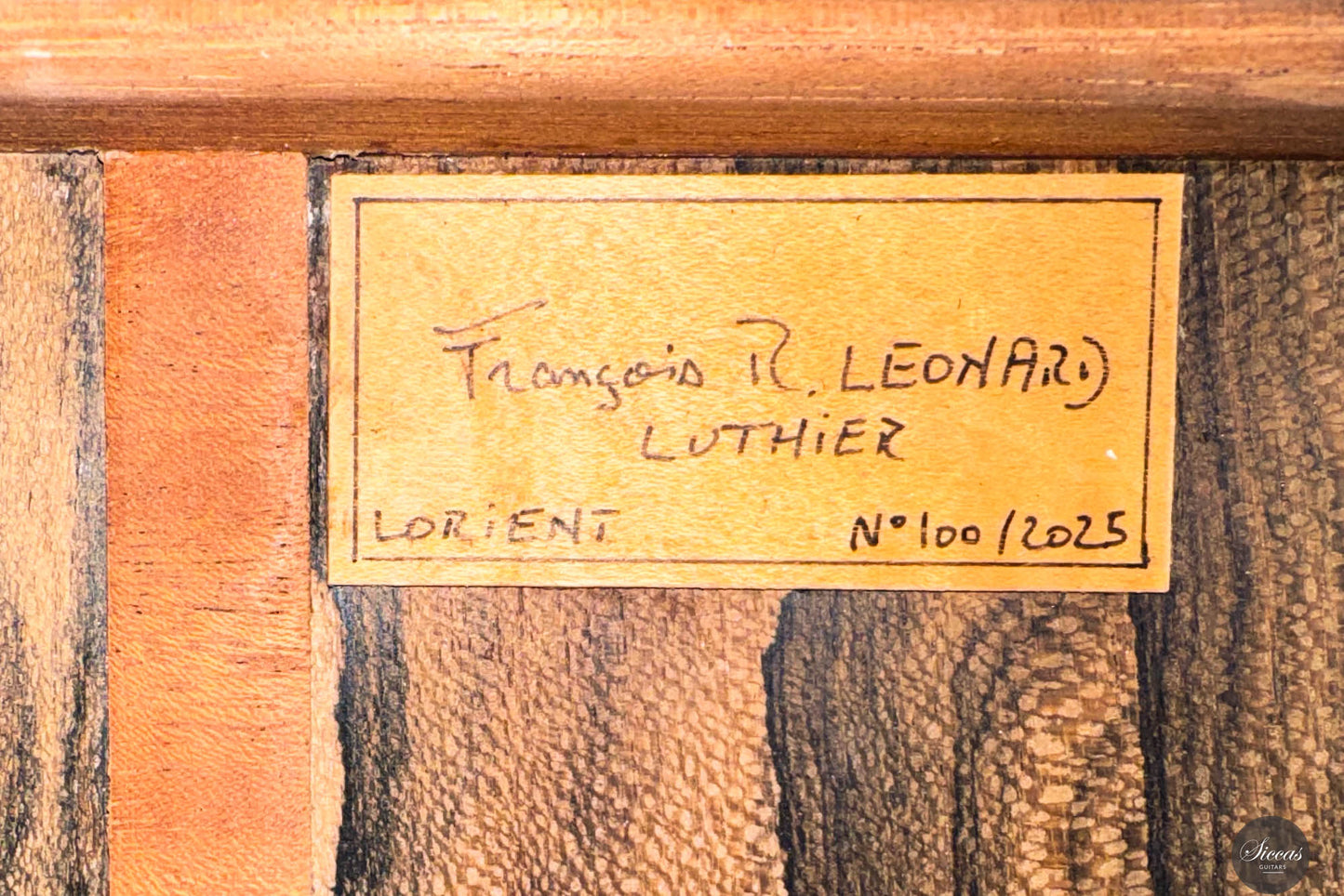 Francois Regis Leonard - 2025 No. 100 Lattice