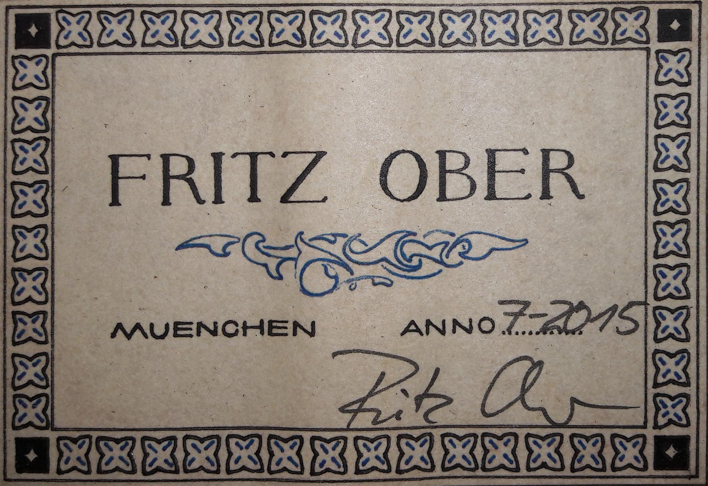 Fritz Ober - 2015