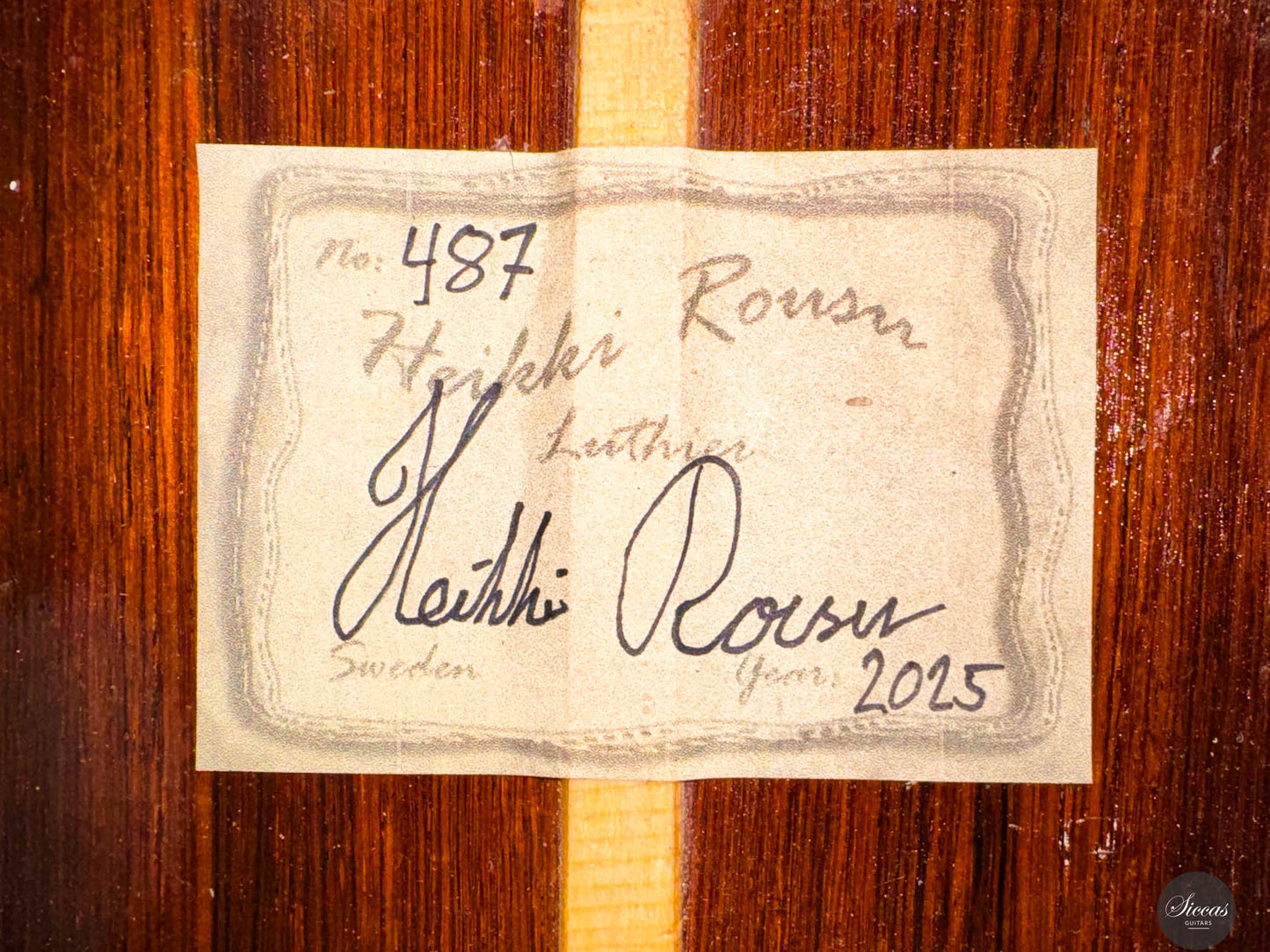 Heikki Rousu - 2025 No. 487 11-string