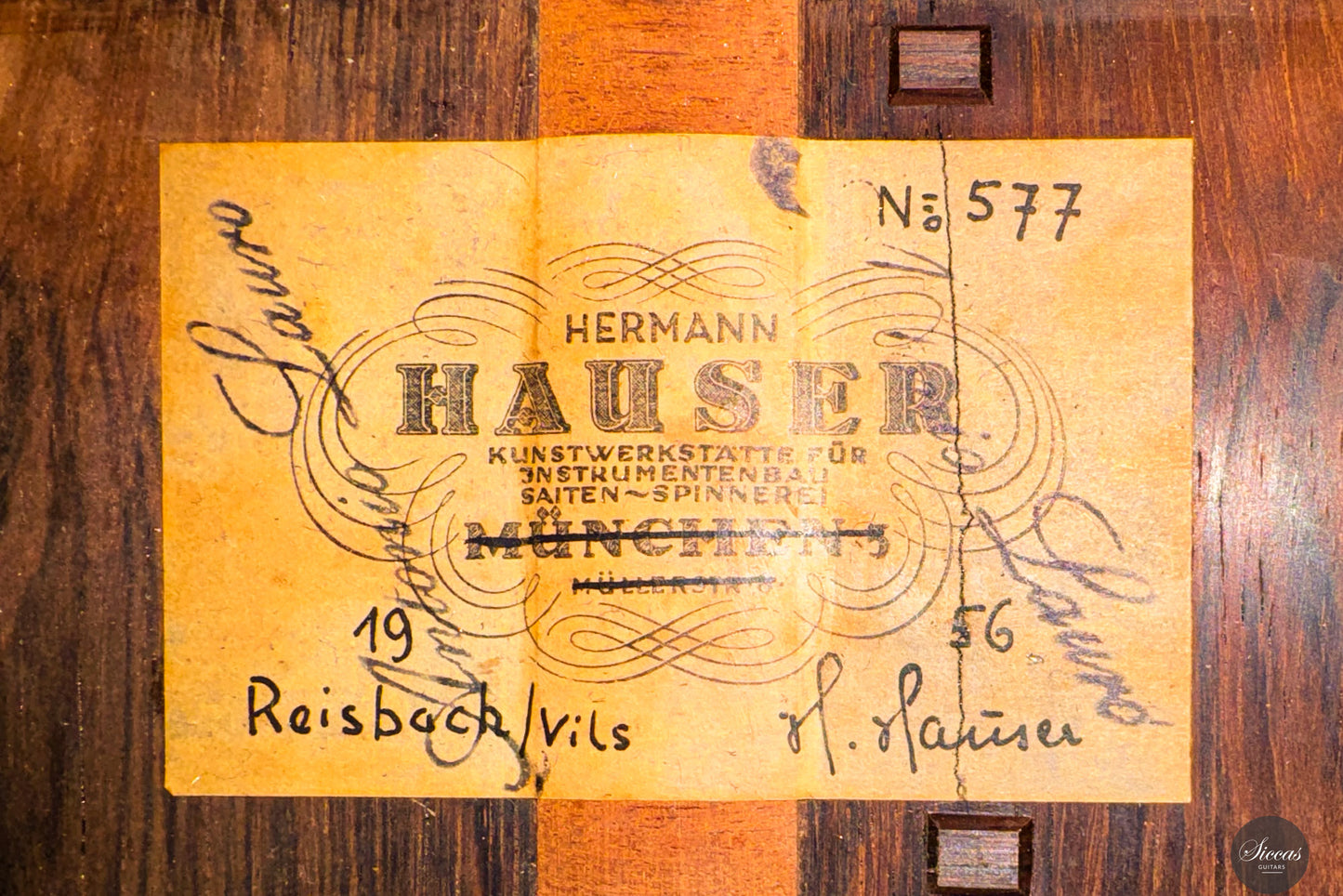 Hermann Hauser II - 1956 - No.577