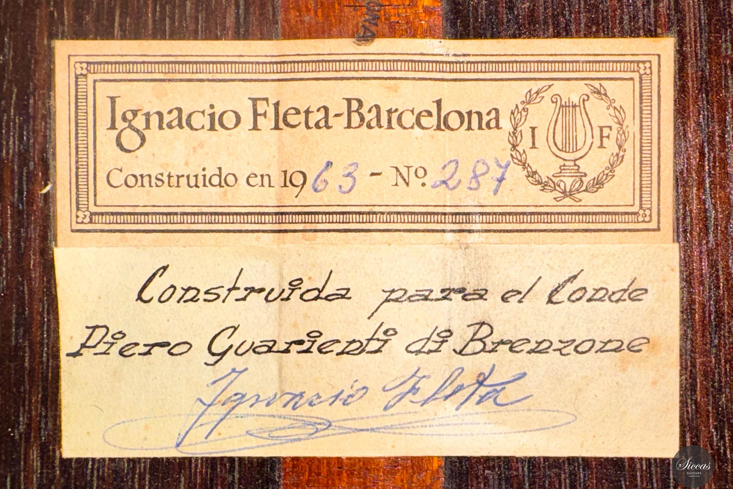 Ignacio Fleta - 1963 No. 287