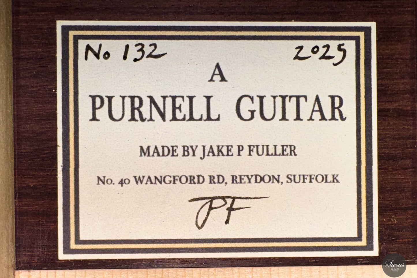Jake Fuller - 2025 No. 132