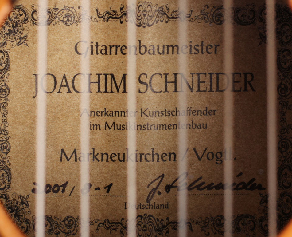 Joachim Schneider - 2001