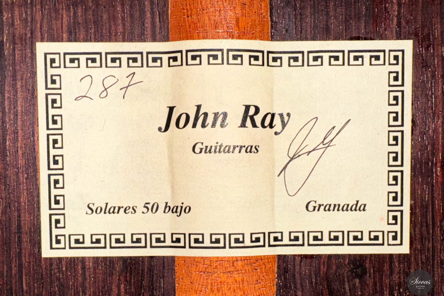 John Ray - 2024 No. 287 Simplicio