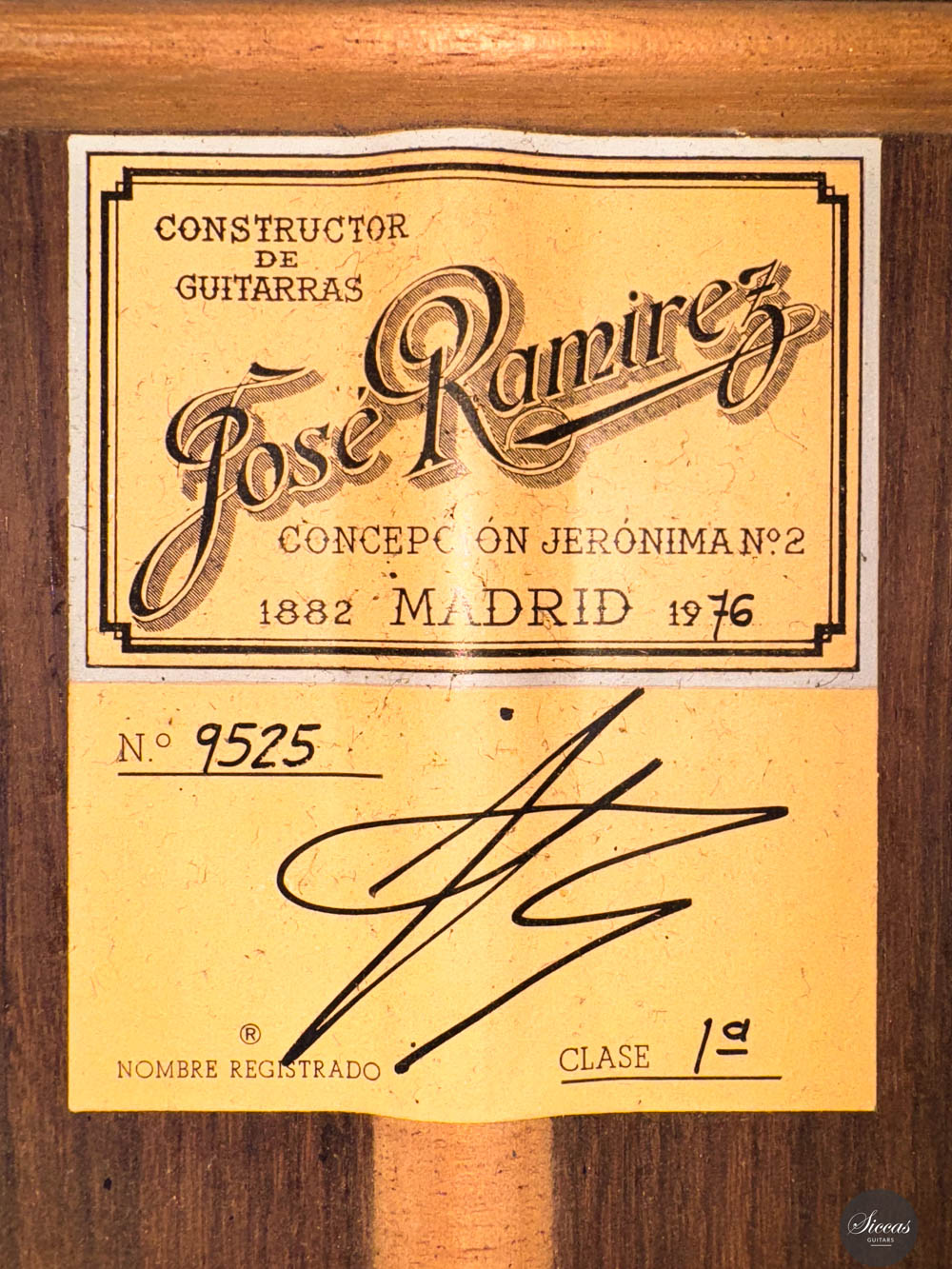 José Ramirez - 1976 1a No. 9525