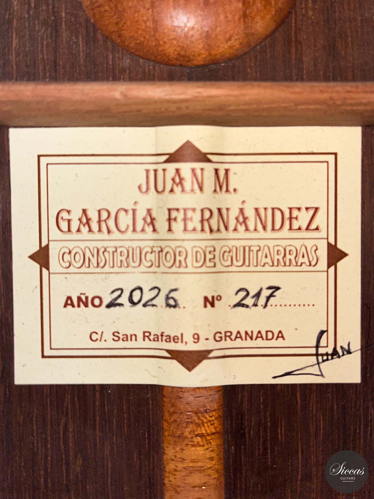 Juan M. Garcia Fernandez - 2026