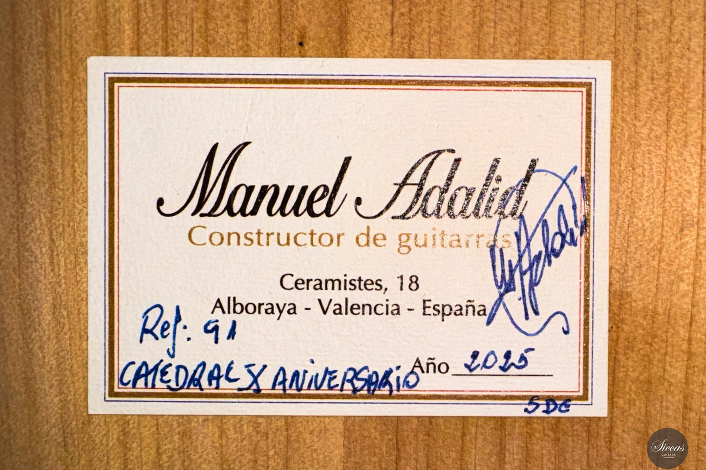 Manuel Adalid - 2025 - La Catedral 10 Anniv. Double Top