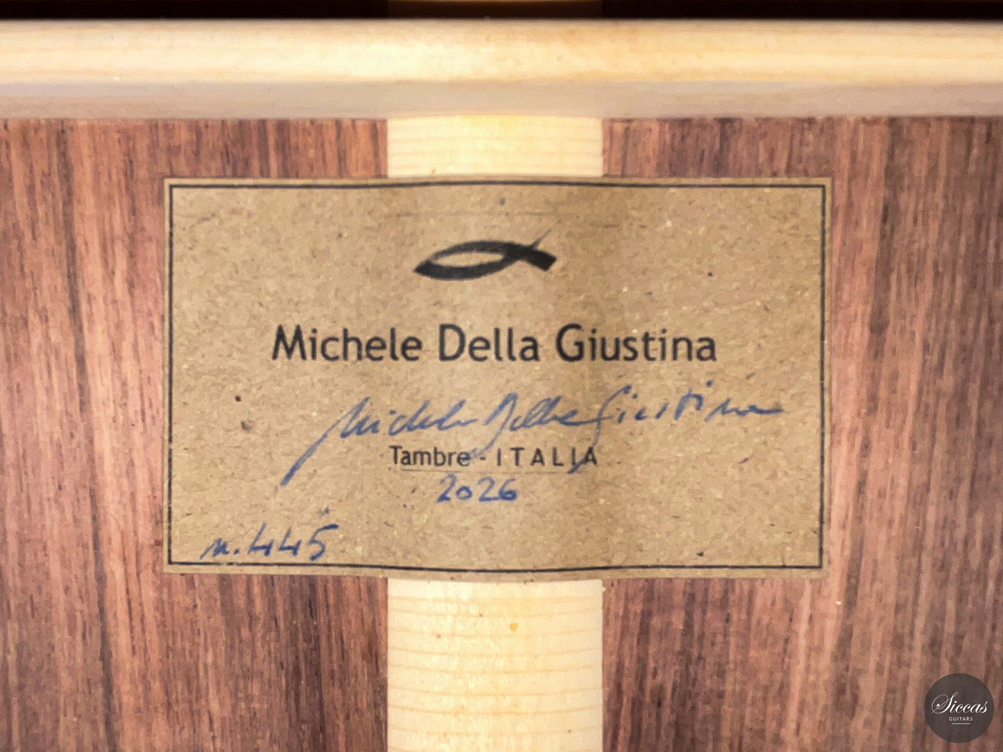 Michele Della Giustina - 2026 No. 445 Double-Top