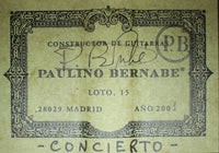 Paulino Bernabé - Concierto 2001
