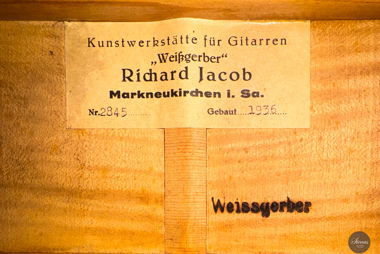 Richard Jacob Weissgerber - 1936 - Torres / Simplicio - 64 cm
