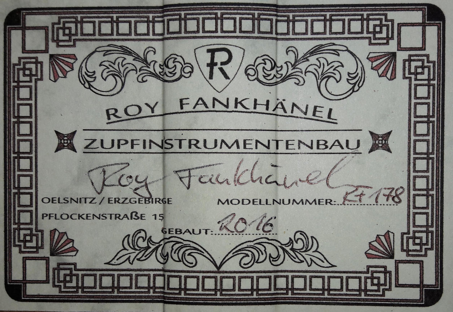 Roy Fankhänel - Special Edition 2016