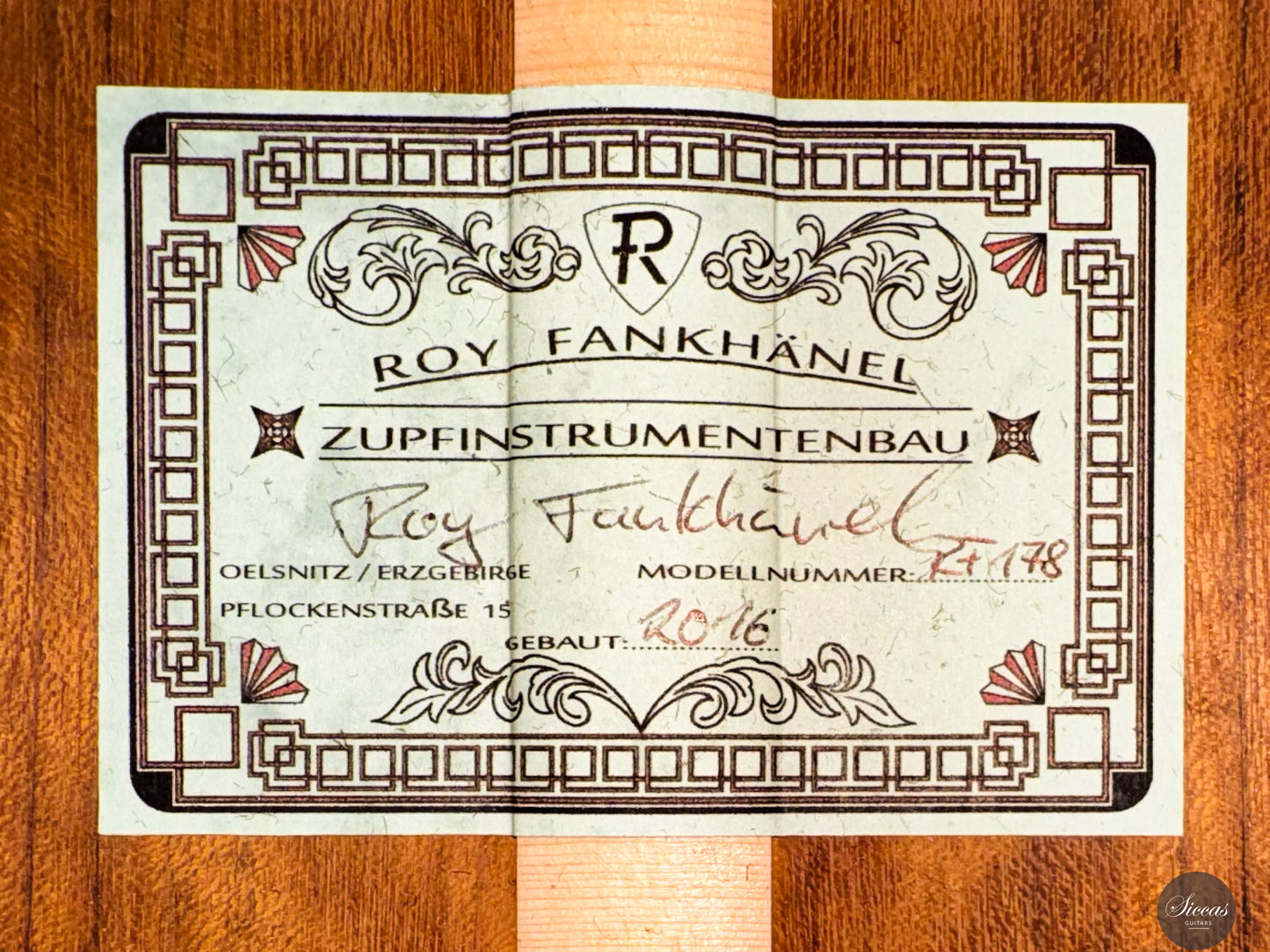 Roy Fankhänel - 2016 RF 178