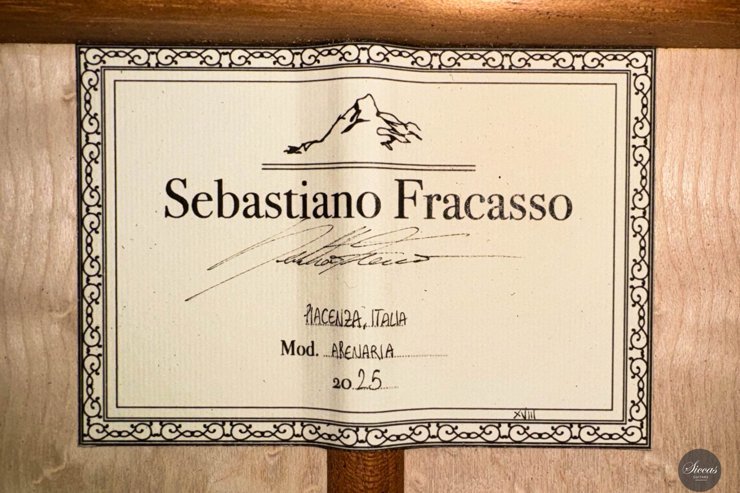 Sebastiano Fracasso - 2025 Arenaria