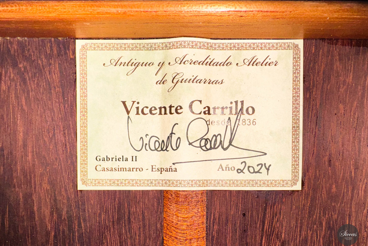 Vicente Carrillo - "Gabriela II" Doubletop 64 cm