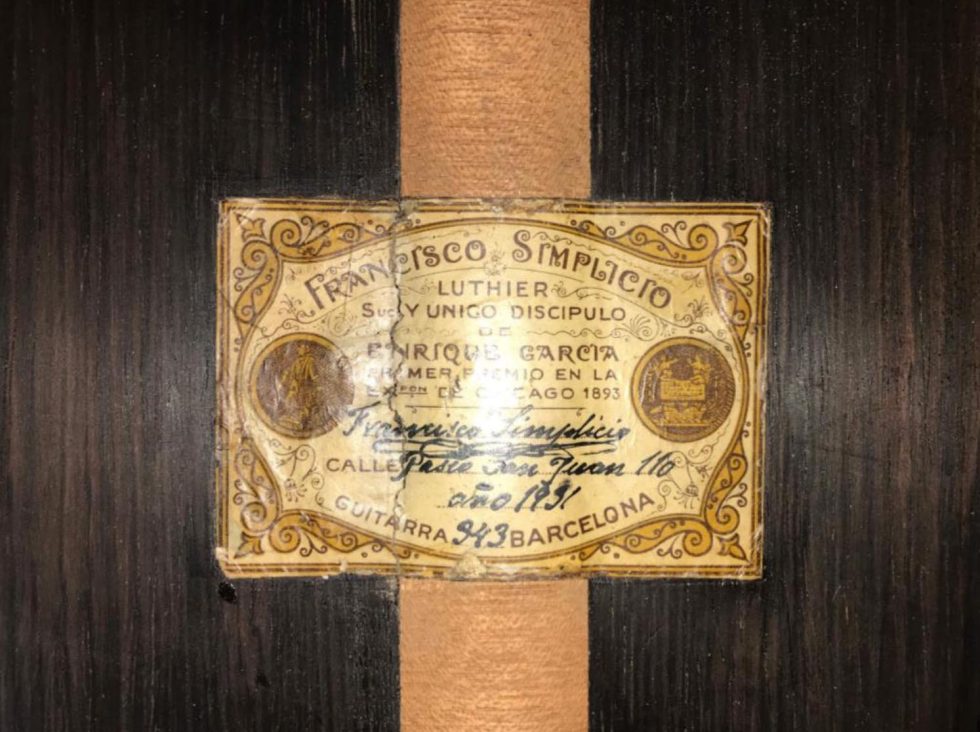Francisco Simplicio 1931 No. 343