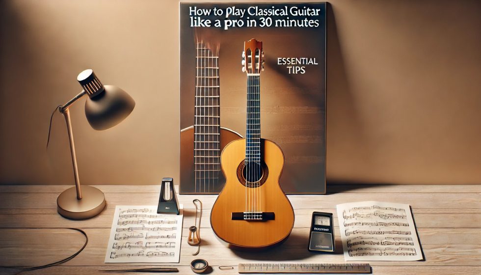 How to Play Classical Guitar Like a Pro in 30 Minutes: Essential Tips and Techniques