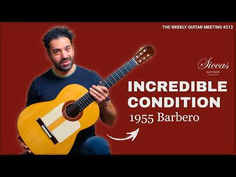 The Weekly Guitar Meeting at Siccas Guitars: Our Video Show
