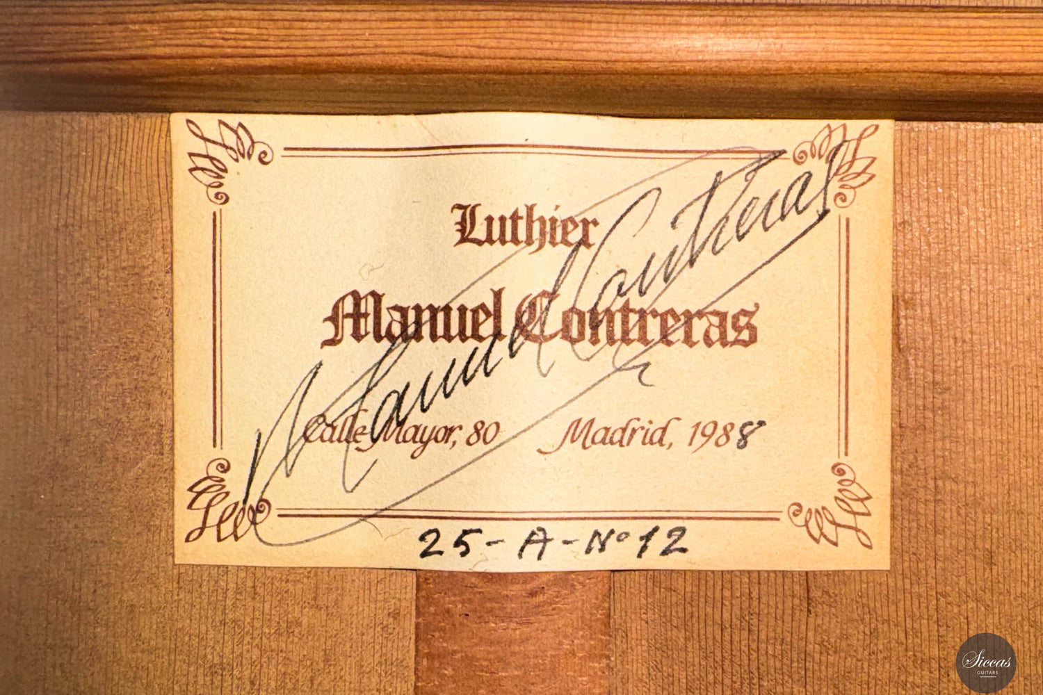 Manuel Contreras – The Innovative Spirit of Madrid Guitar Making