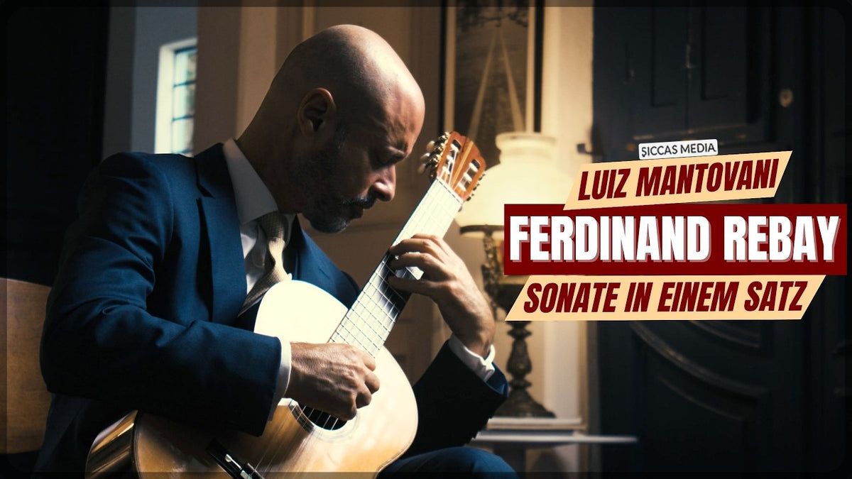 Luiz Mantovani playing Ferdinand Rebay on a Hermann Hauser III guitar