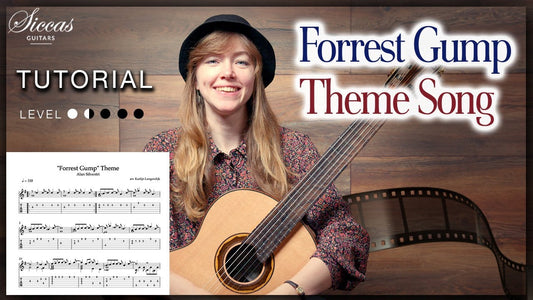 Forrest Gump Theme on Classical Guitar — Tutorial