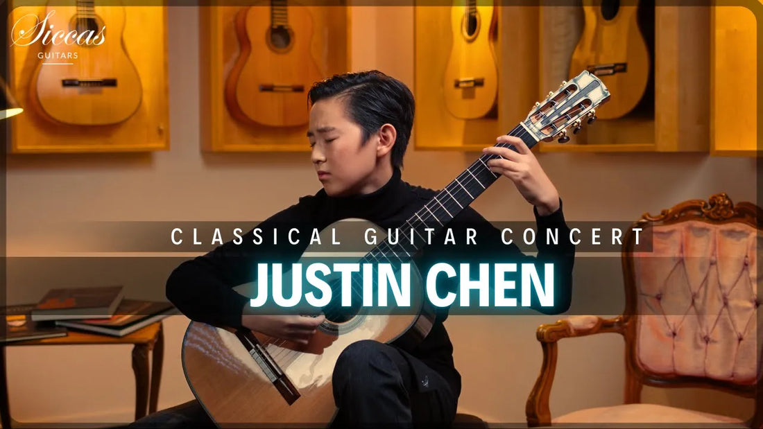 Justin Chen – a young prodigy in classical guitar