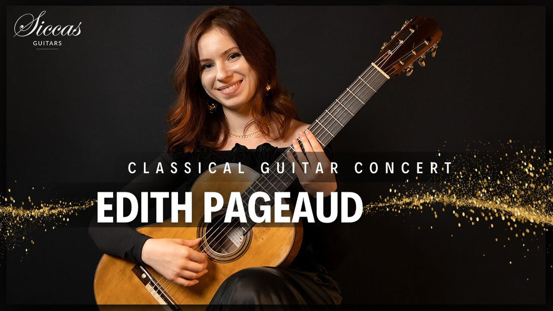Edith Pageaud — Classical Guitarist – Siccas Guitars