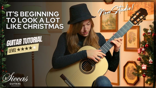 It's Beginning To Look A Lot Like Christmas on Classical Guitar — Tutorial