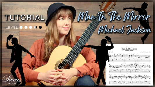 Man In The Mirror on Classical Guitar — Tutorial with Karlijn Langendijk