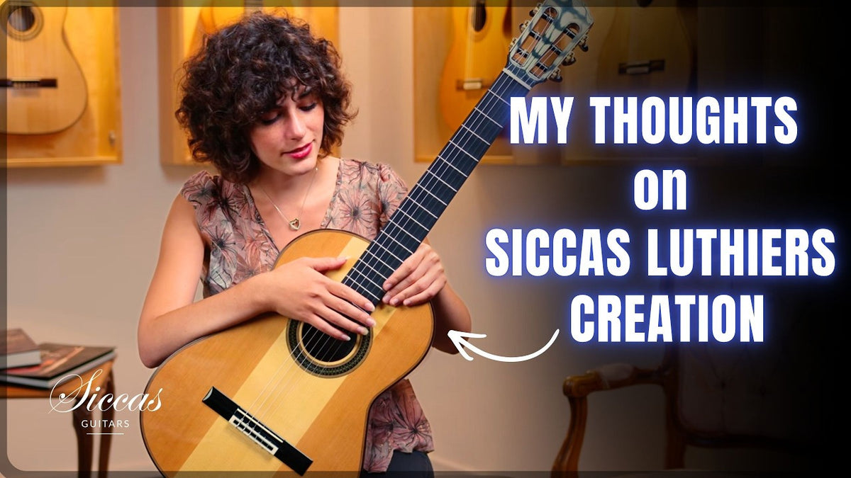 Cristina Galietto playing the Siccas Luthiers Creation Doubletop Triptych