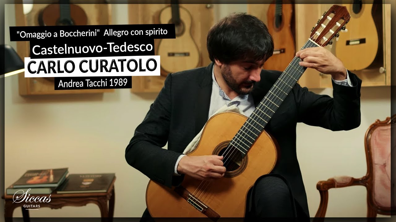 Castelnuovo-Tedesco: Sonata (Omaggio a Boccherini) on Guitar