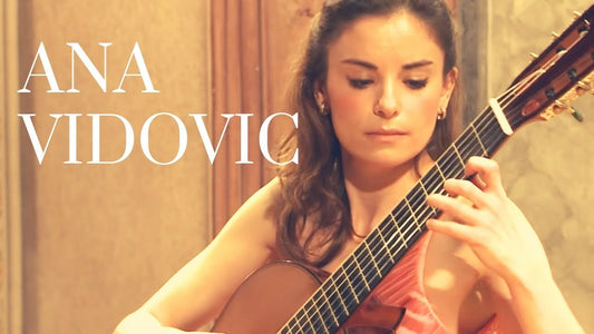 Ana Vidović playing Vals Venezolano No. 2 by Antonio Lauro on classical guitar