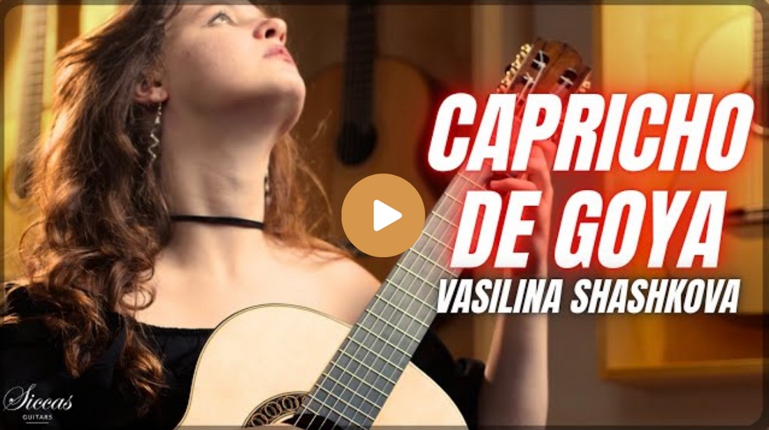 Vasilina Shashkova Plays Capricho de Goya No. 18 by Mario Castelnuovo-Tedesco