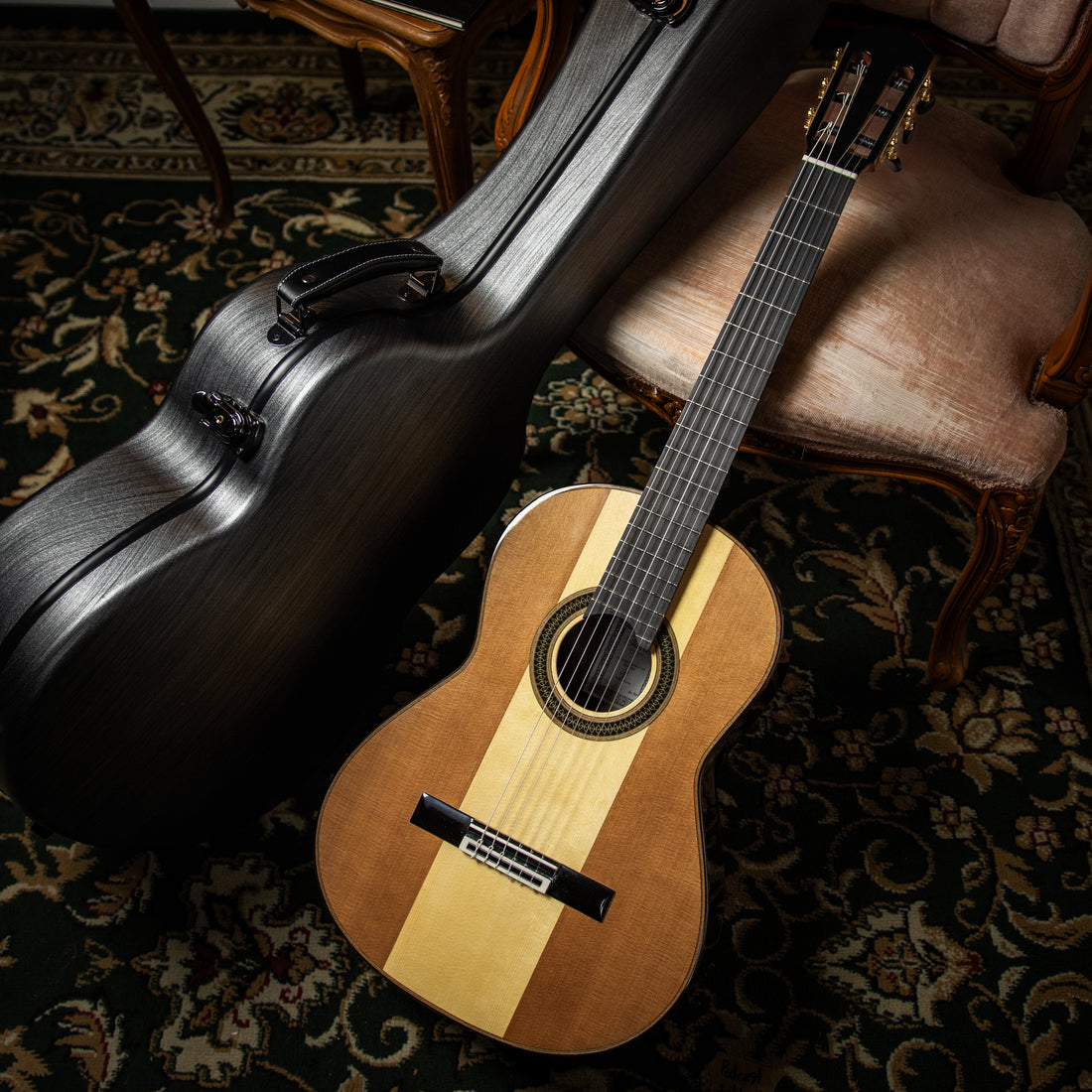 Siccas Luthiers - Creation Doubletop Triptych - Front view