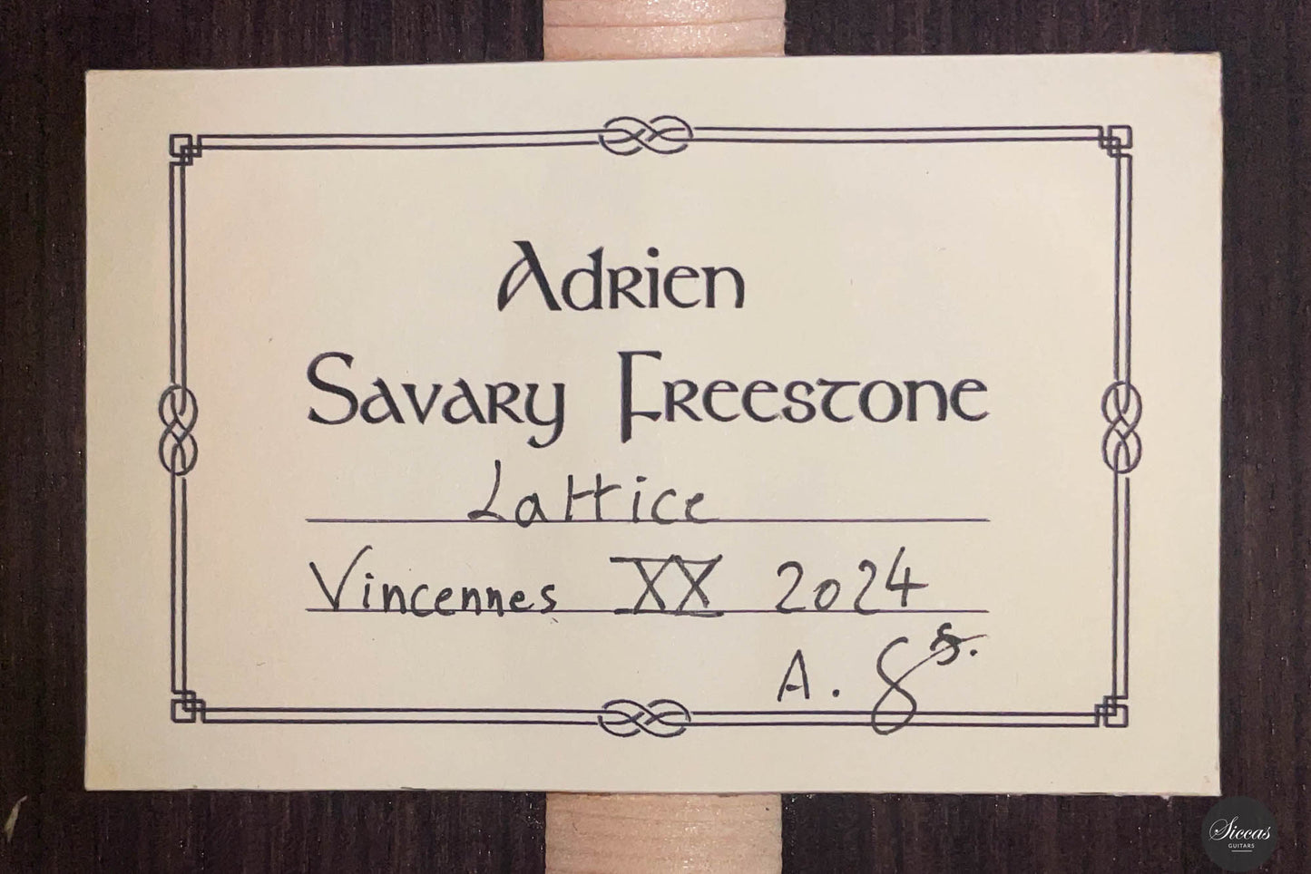 Adrien Savary Freestone - 2024 Lattice