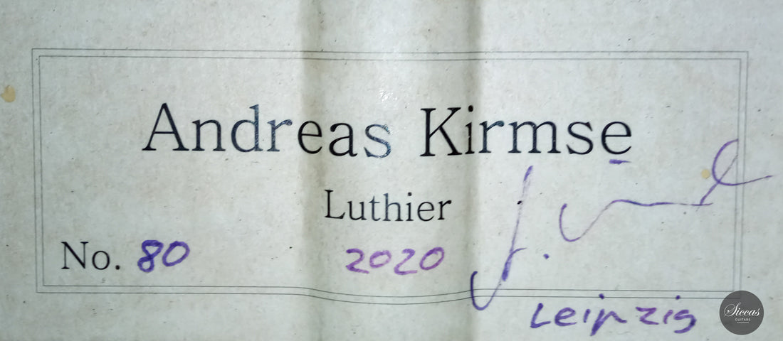 Andreas Kirmse - 2020 Doubletop Cedar/Cypress