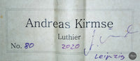 Andreas Kirmse - 2020 Doubletop Cedar/Cypress