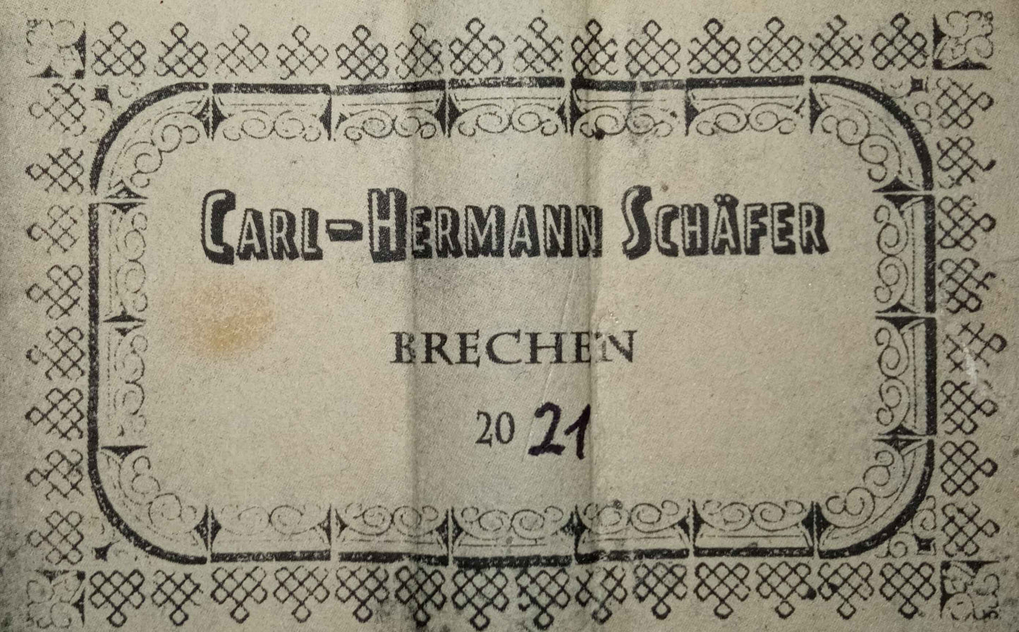 Carl Hermann Schäfer - 2021 „Vicente Arias“