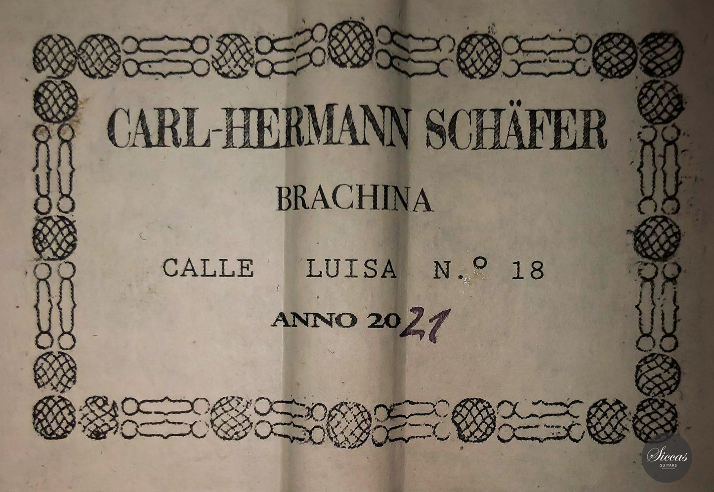 Carl-Hermann Schäfer – 2021 Torres "Premium"