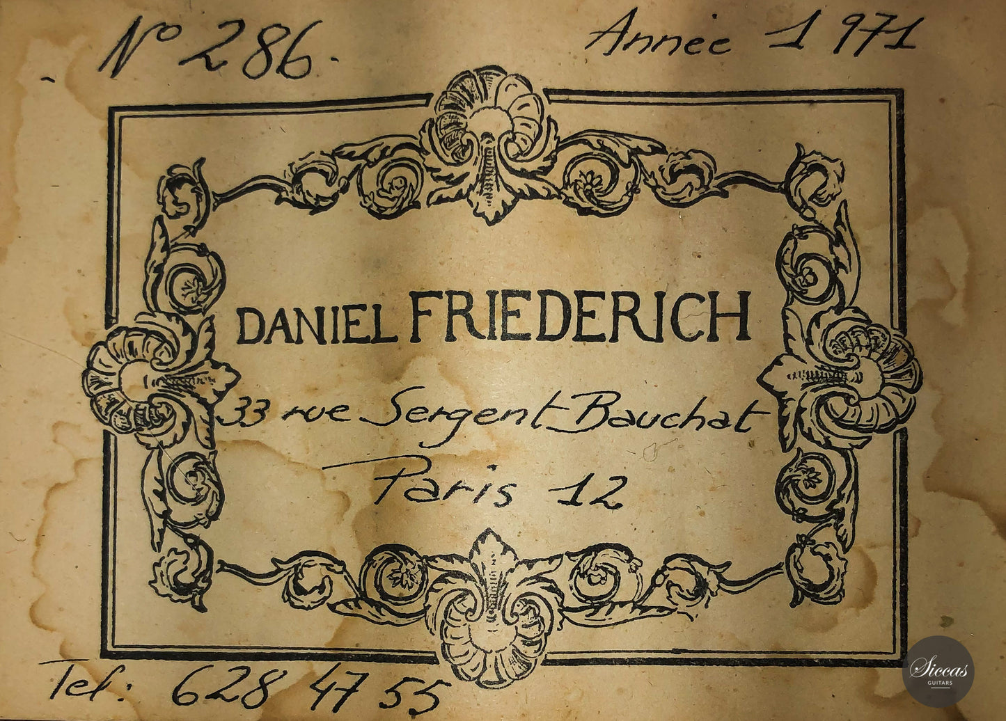 Daniel Friederich - 1971