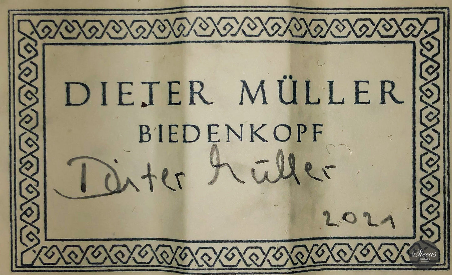Dieter Müller - 2021 Doubletop