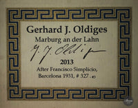 Gerhard J. Oldiges - 2013