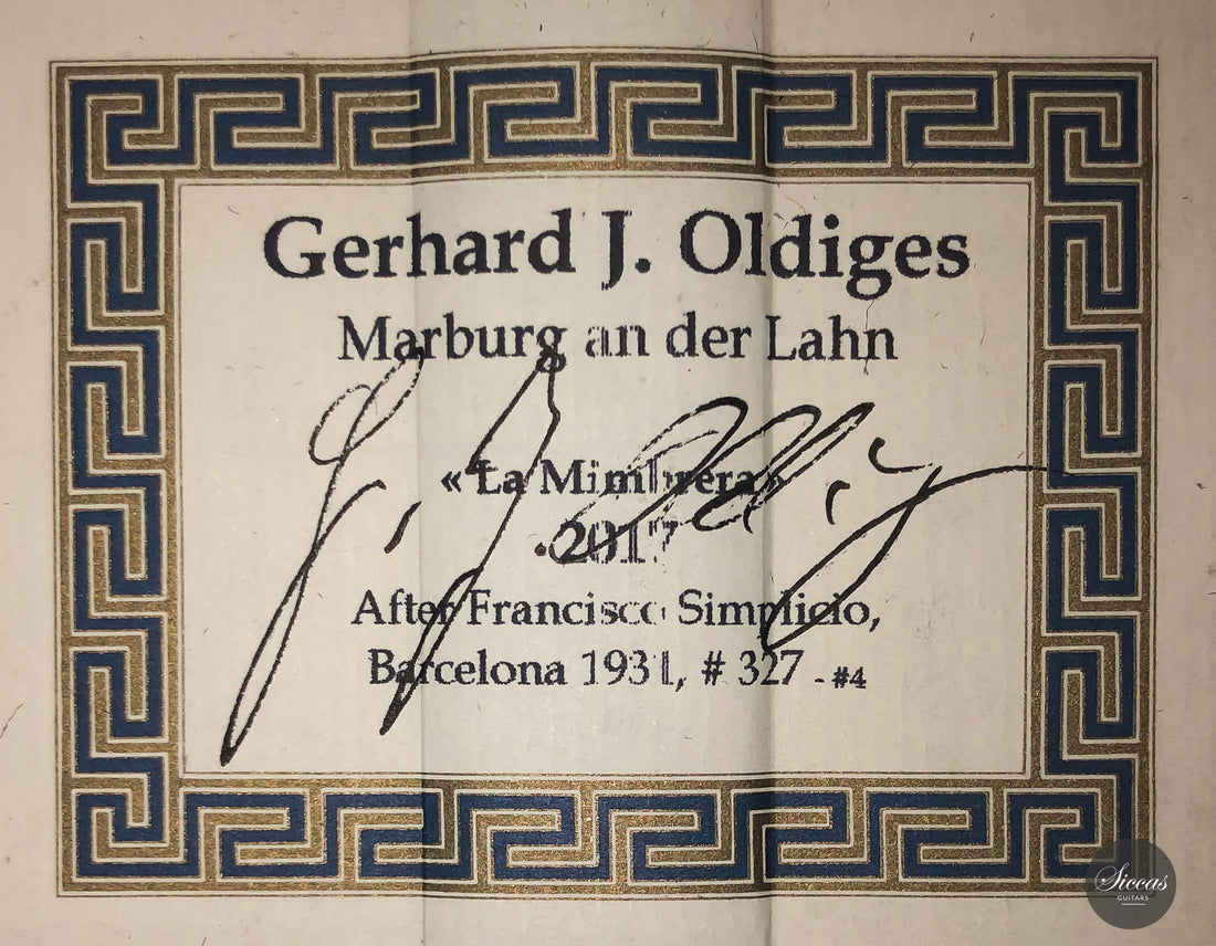 Gerhard J. Oldiges - 2017