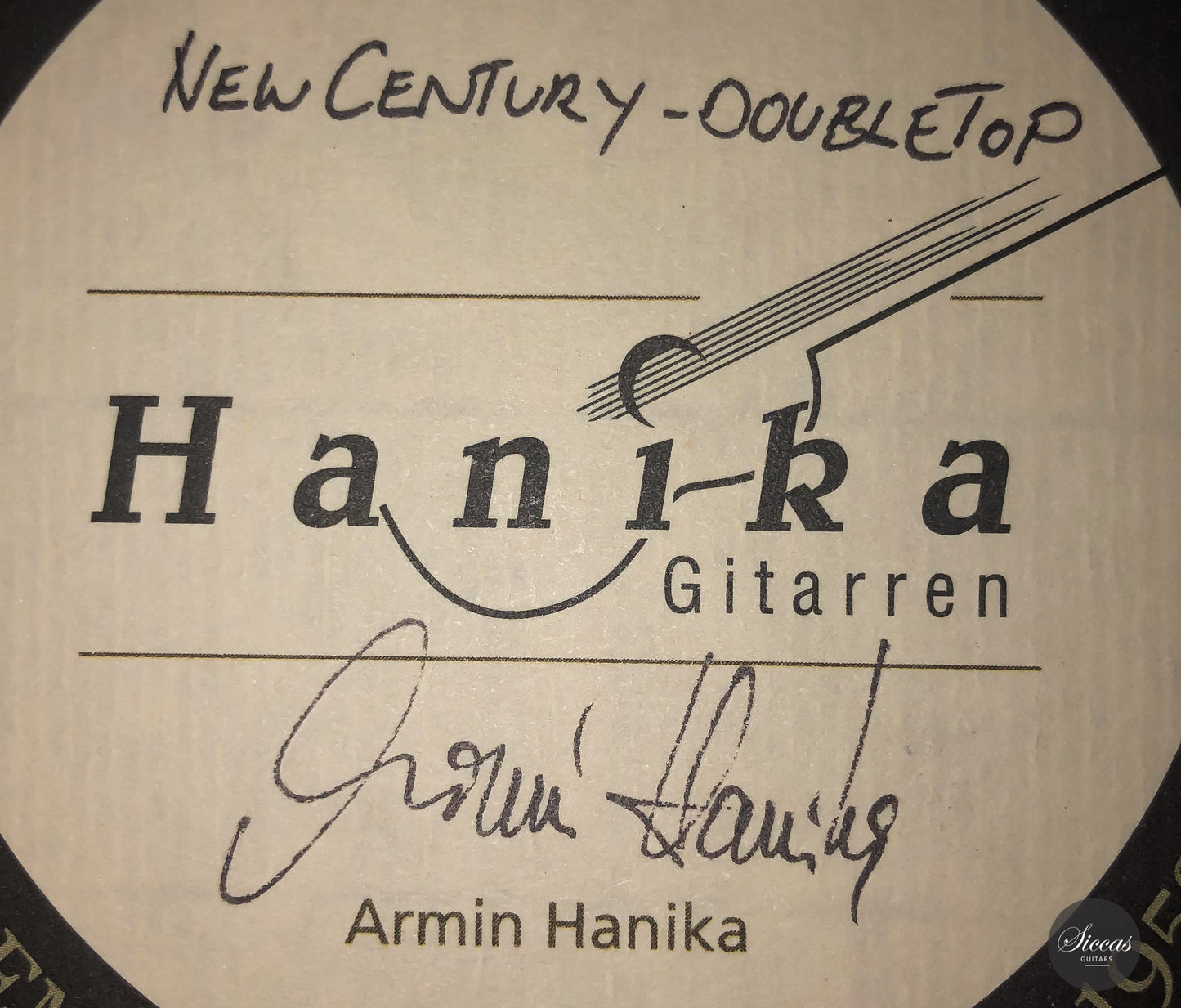 Armin Hanika - New Century Doubletop
