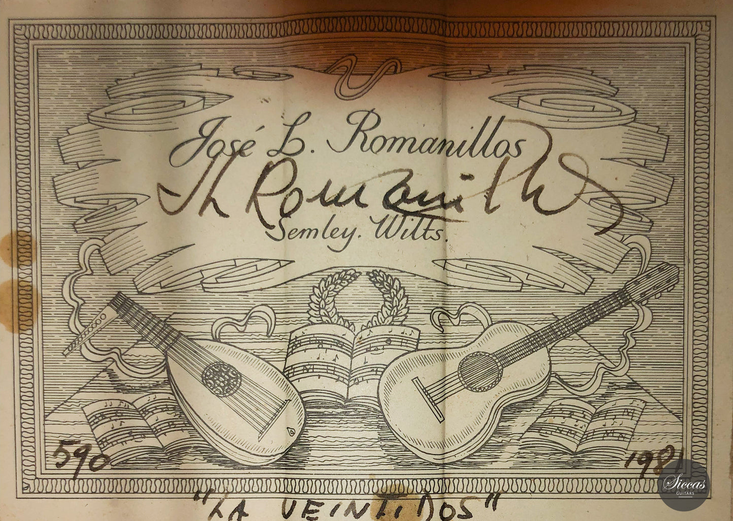 José Luis Romanillos - 1981 nr. 590
