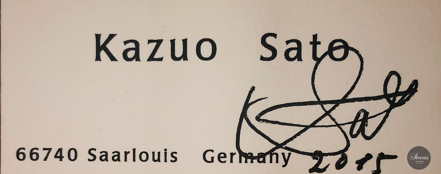 Kazuo Sato - 2015 Standard
