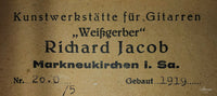 Richard Jacob Weissgerber - 1919