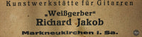 Richard Jacob Weissgerber - 1932